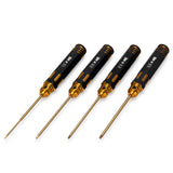 Pro TiN Allen Wrench Straight Hex Tool Set - 1.5, 2, 2.5 &amp; 3mm