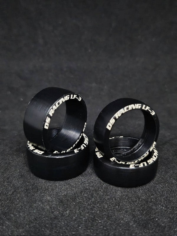 DS Racing  MI20L-LF3N - LF3 8.5 Drift Tire Set for 1:28 Mini-Z (4)