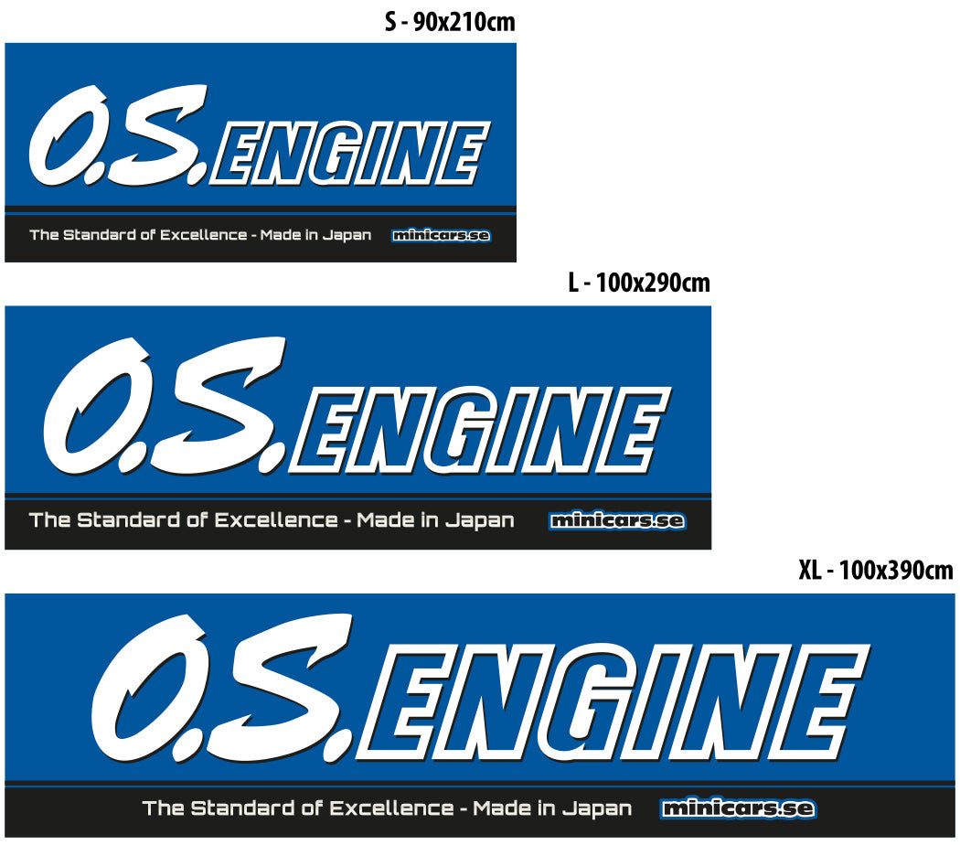 Banner O.S.Engine - S 90x210cm