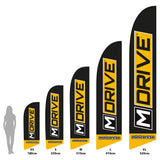 Beach Flag M-Drive - XL 520cm
