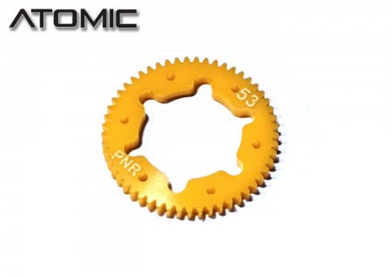 Atomic MRZ-UP16P6-53Y - Spur Gear for DG Ball Diff (53T-Yellow)