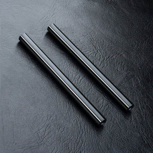 DISC.. Alum. link 76mm (black) (2)