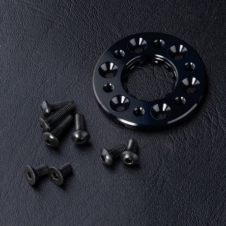 DISC.. Alum. motor heat sink spacer 3mm (black)