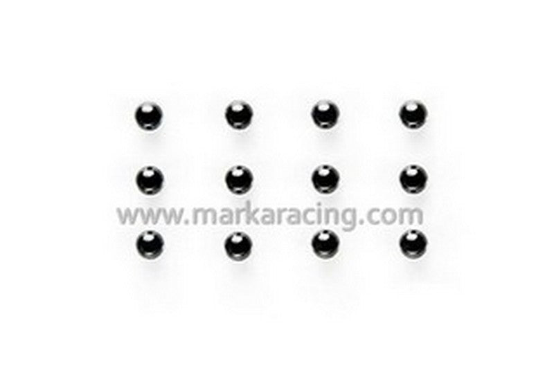 Marka 3/32" (2.381mm) Si3N4 Ceramic Diff. Balls (12 Pcs)