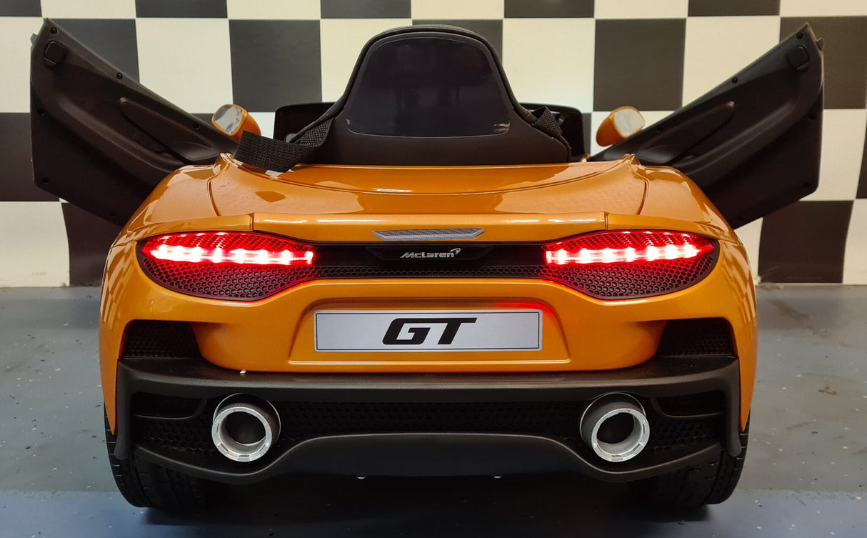 Elektrisk børnebil 12V McLaren 620 GT m. fjernbetjening