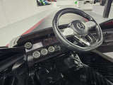 Elektrisk børnebil Mercedes CLA 45 metallic sort