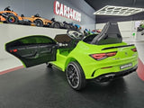 Børnebil Mercedes CLA 45 grøn