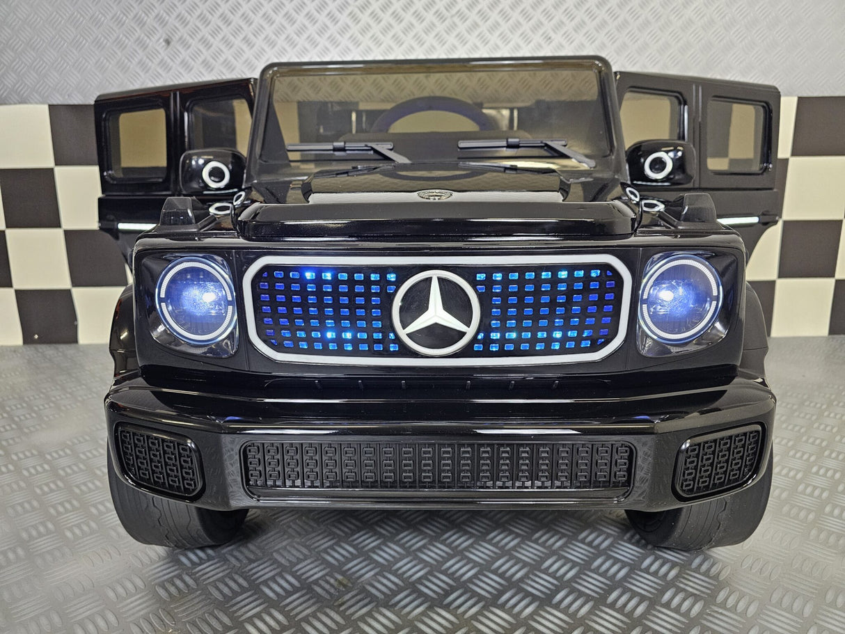 Børnebil Mercedes EQG sort 12 volt