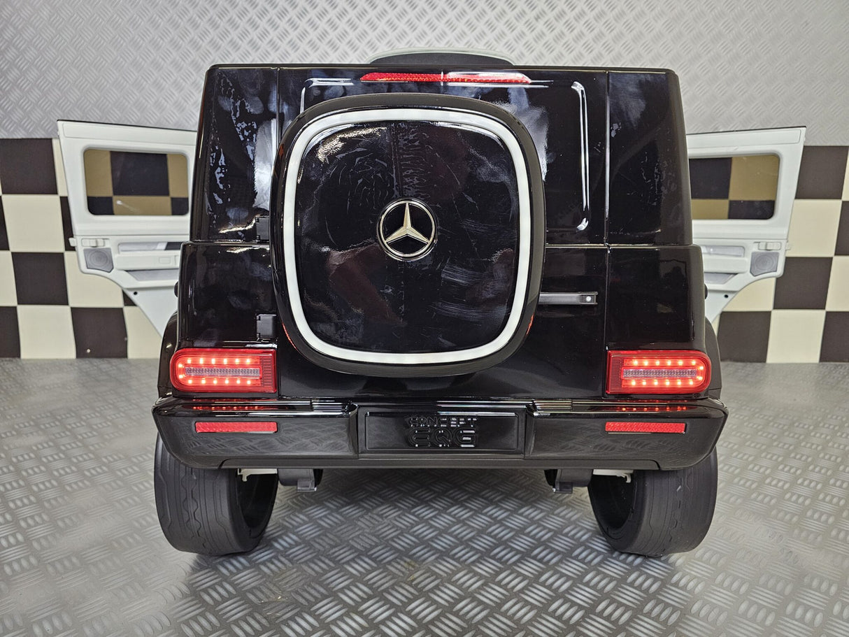 Børnebil Mercedes EQG sort 12 volt