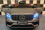 Elektrisk børnebil Mercedes GLC 63 AMG mat grå