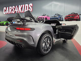 Børnebil Mercedes GT63 2-personers 24 volt metallic grå