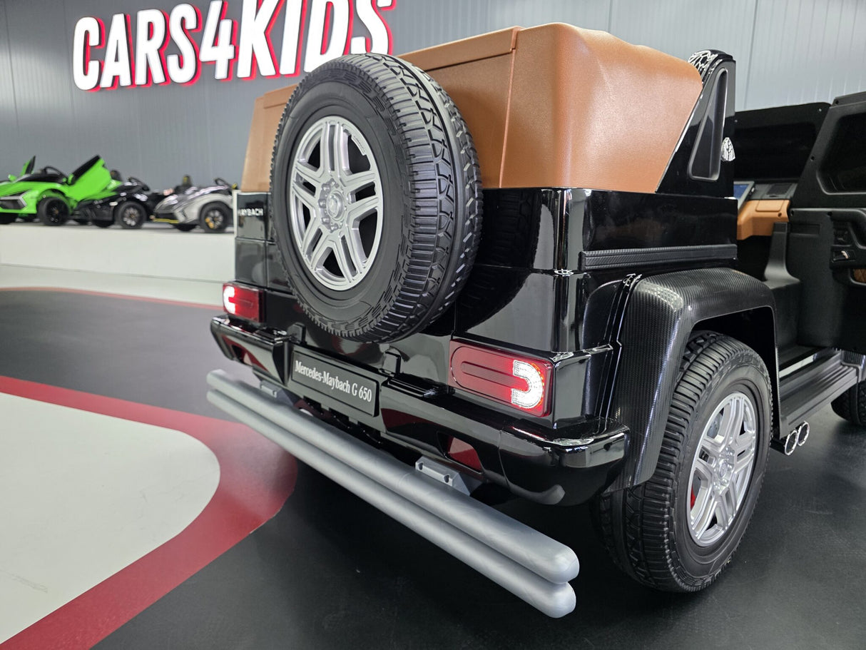 Mercedes Maybach XXL 24 volt elektrisk børnebil med MP4
