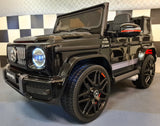 Børnebil Mercedes G63 12V sort 1-personers