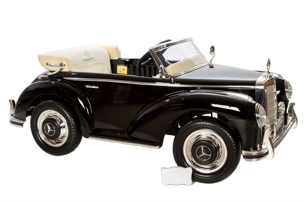 Mercedes 300S Elbil för Barn, Svart, 2x12V