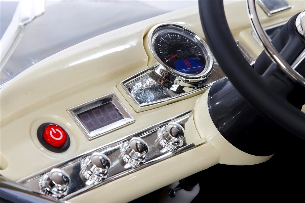 Mercedes 300S Elbil för Barn, Svart, 2x12V