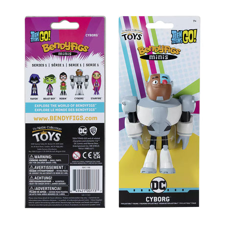 Cyborg - mini Bendyfigs - Teen Titans Go