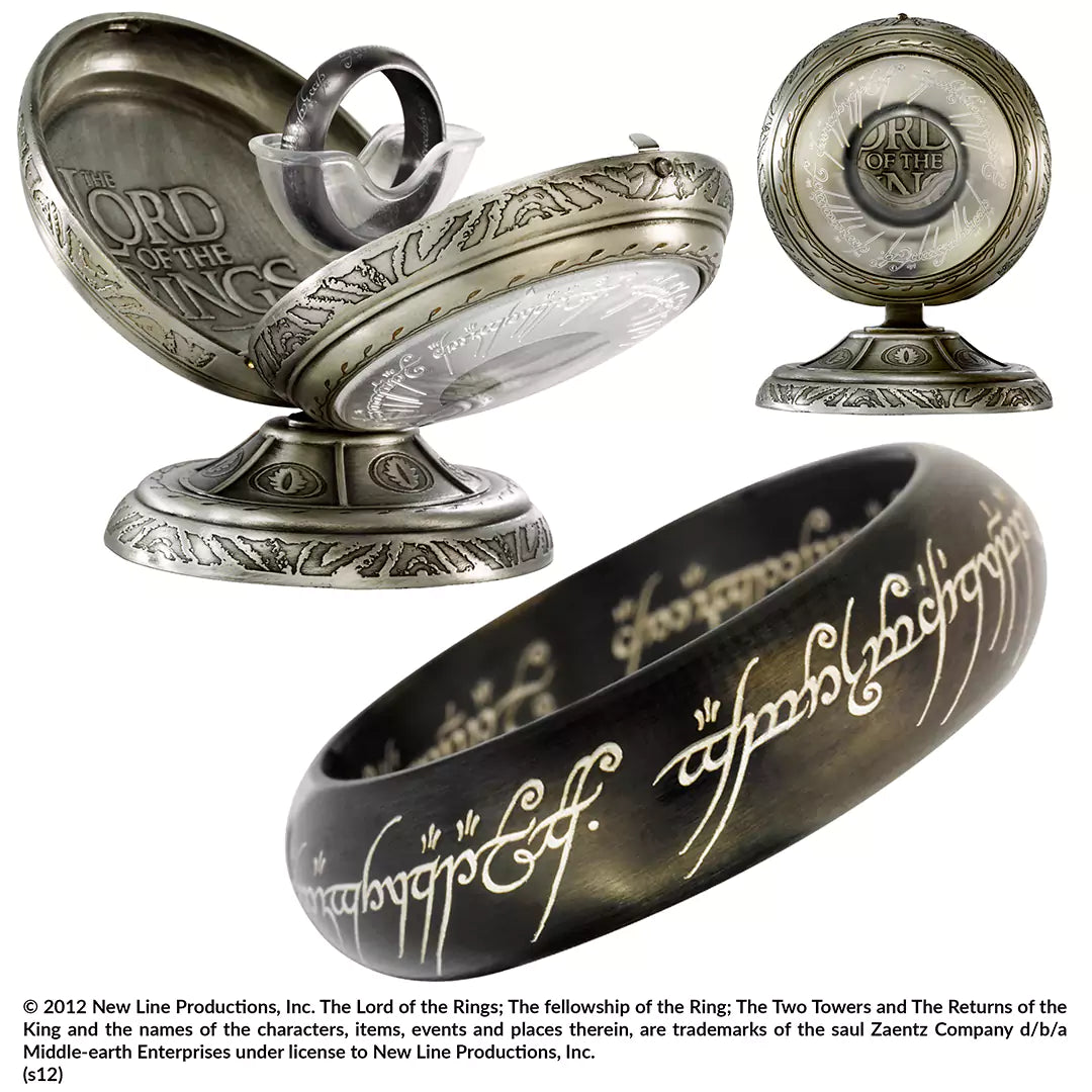 One Ring Stainless Steel- Black