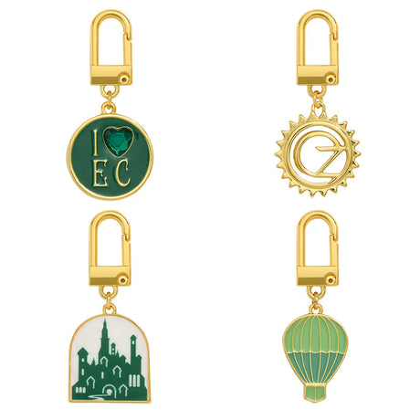 4 Charm & Chain Set - Emerald City - Wicked