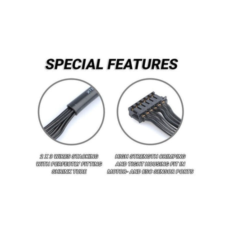 Sensor Wire "HighFlex" 95mm V2