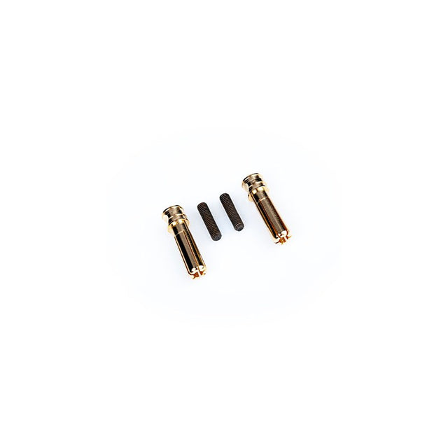 5mm Adjustable Gold Connectors - 18mm length (2 pcs.)