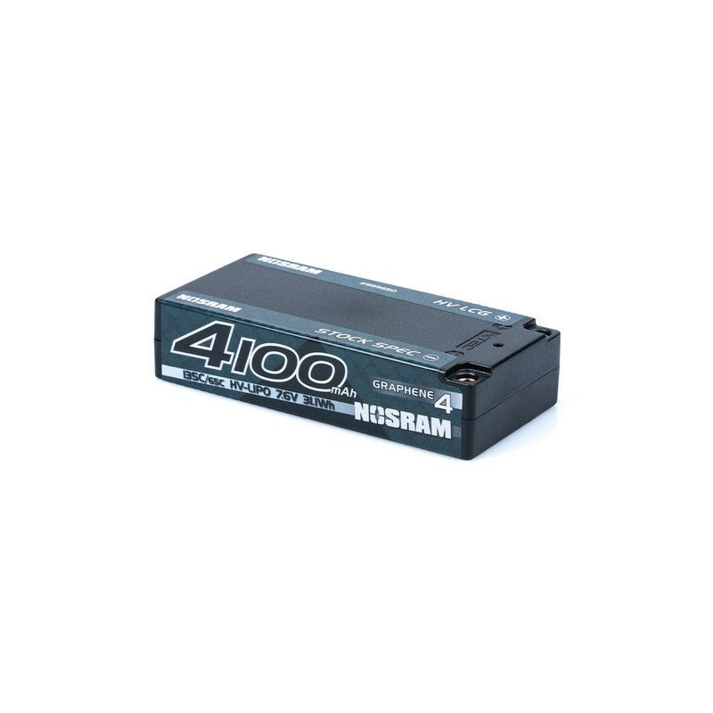 HV LCG Stock Spec Shorty GRAPHENE-4 4100mAh - 7.6V LiPo - 135C/65C
