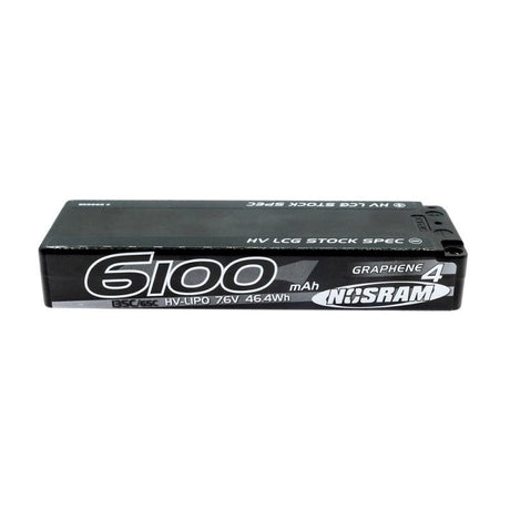 HV LCG Stock Spec GRAPHENE-4 6100mAh 7.6V LiPo 135C/65C
