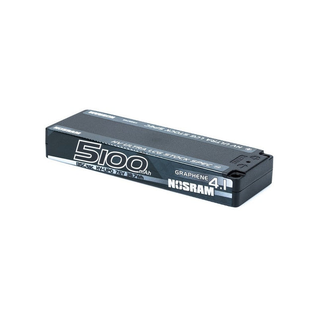 HV Ultra LCG Stock Spec GRAPHENE-4.1 5100mAh - 7.6V LiPo - 135C/65C
