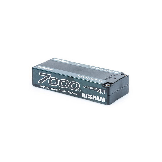 HV Mid Size Modified GRAPHENE-4.1 7000mAh 7.6V LiPo - 120C/60C