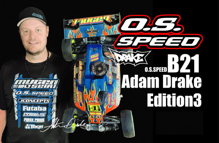 O.S. SPEED B21 Adam Drake 3 Off-Road /T2090SC Combo*