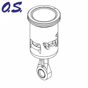 Piston, Sleeve &amp; Conrod SPEED R2103