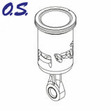 Piston, Sleeve &amp; Conrod SPEED R2103