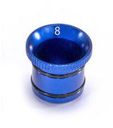 Carburettor Reducer 9mm (Blue) Alu