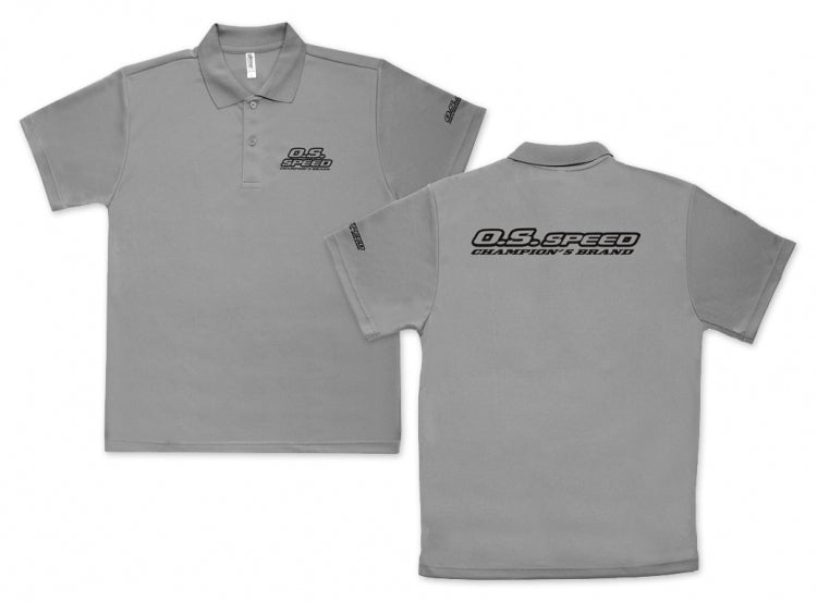 O.S.SPEED Dry Polo Shirt 2023 Gray M