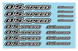 O.S.SPEED Pro Decal 2023 Black