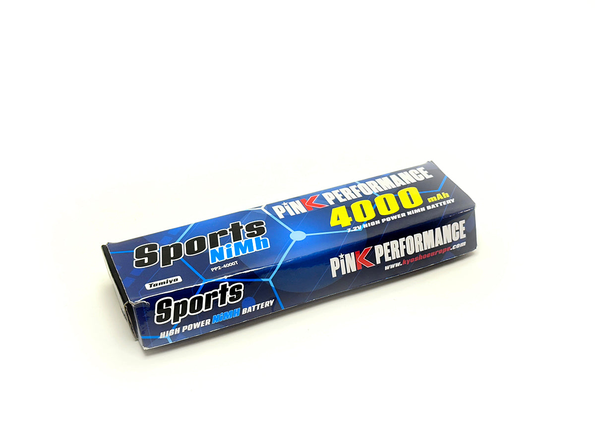 PINK PERFORMANCE PP2-4000T - Pink Performance Sports NiMh 7.2V-4000Mah Tamiya 137x48x25mm 415g