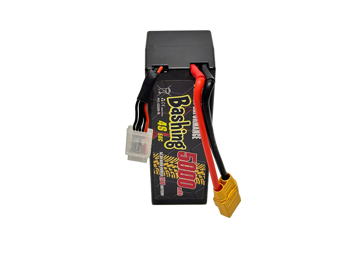 PINK PERFORMANCE PP3-4S5000-M - Pink Bashing LiPo 4S 14.8V-5000-50C Multi 139x47x49mm 590g