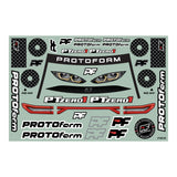 PTzero1 Light Weight (0.65mm) Clear Body for 190mm TC