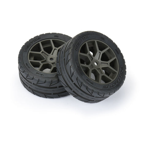 1/8 Vector S3 F/R 35/85 2.4 BELTED MTD 14mm Gray