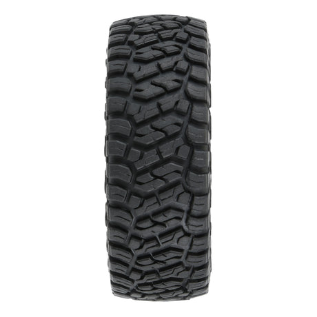 Toyo Open Country R/T Trail 1.0" Tires Mounted on Mini Impulse Black Internal Bead-Loc 7mm Hex Wheels (4) for SCX24 Front or Rear