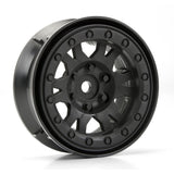 Fr, R Impulse 1.9 Blk Plastic Bead-Loc Whl:Crawler