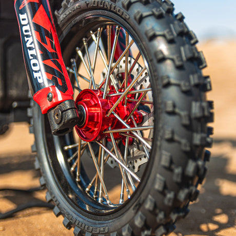 Pro-Spec Aluminum Front Rim, Black: Promoto-MX