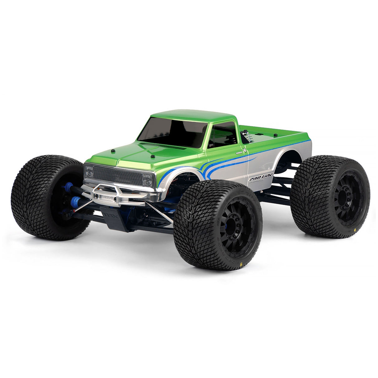 72 Chevy C10 Long Bed Body, Clear:Revo 3.3,LST,MGT