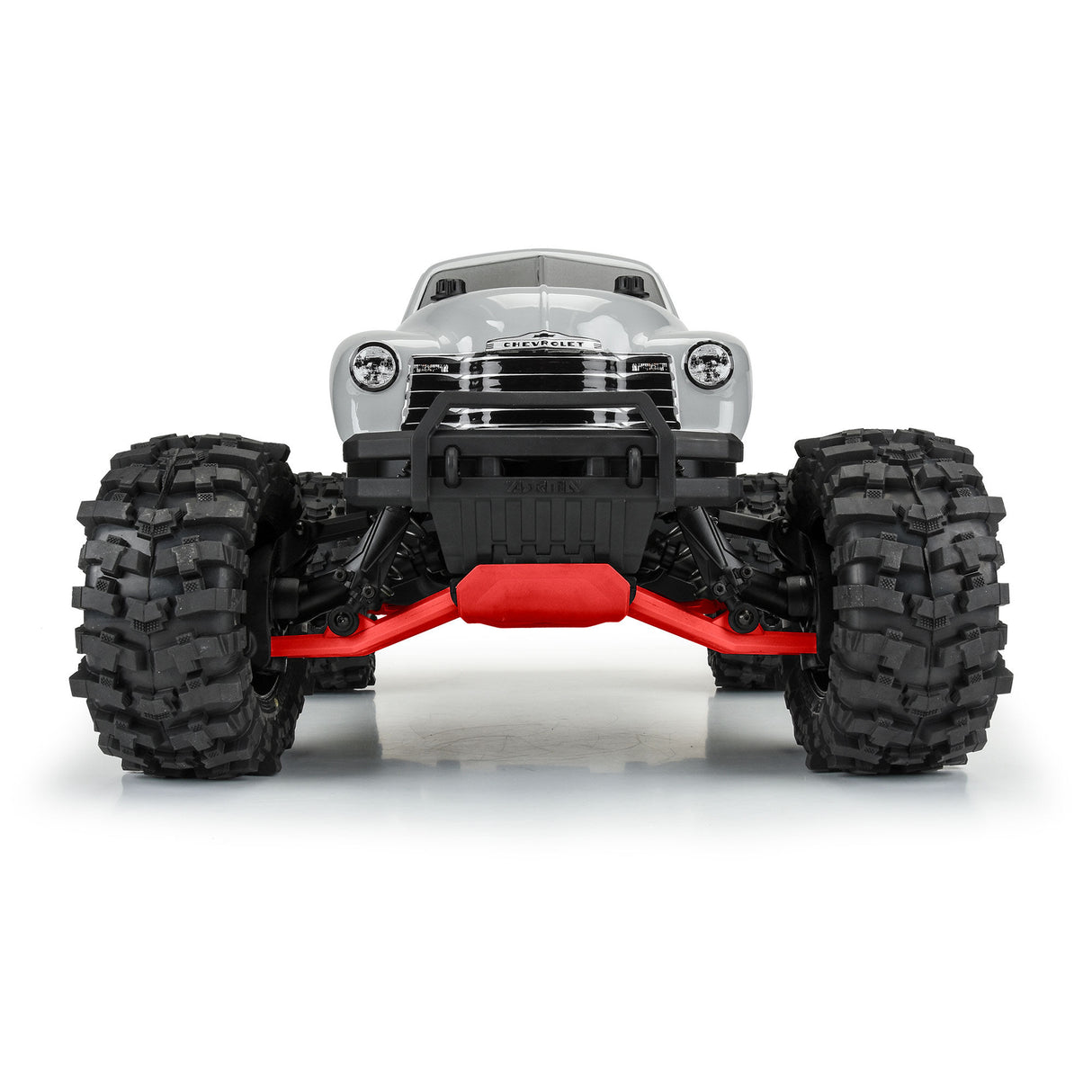 Bash Armor F/R Skid Plates (Red) for ARRMA 3S Vehicles