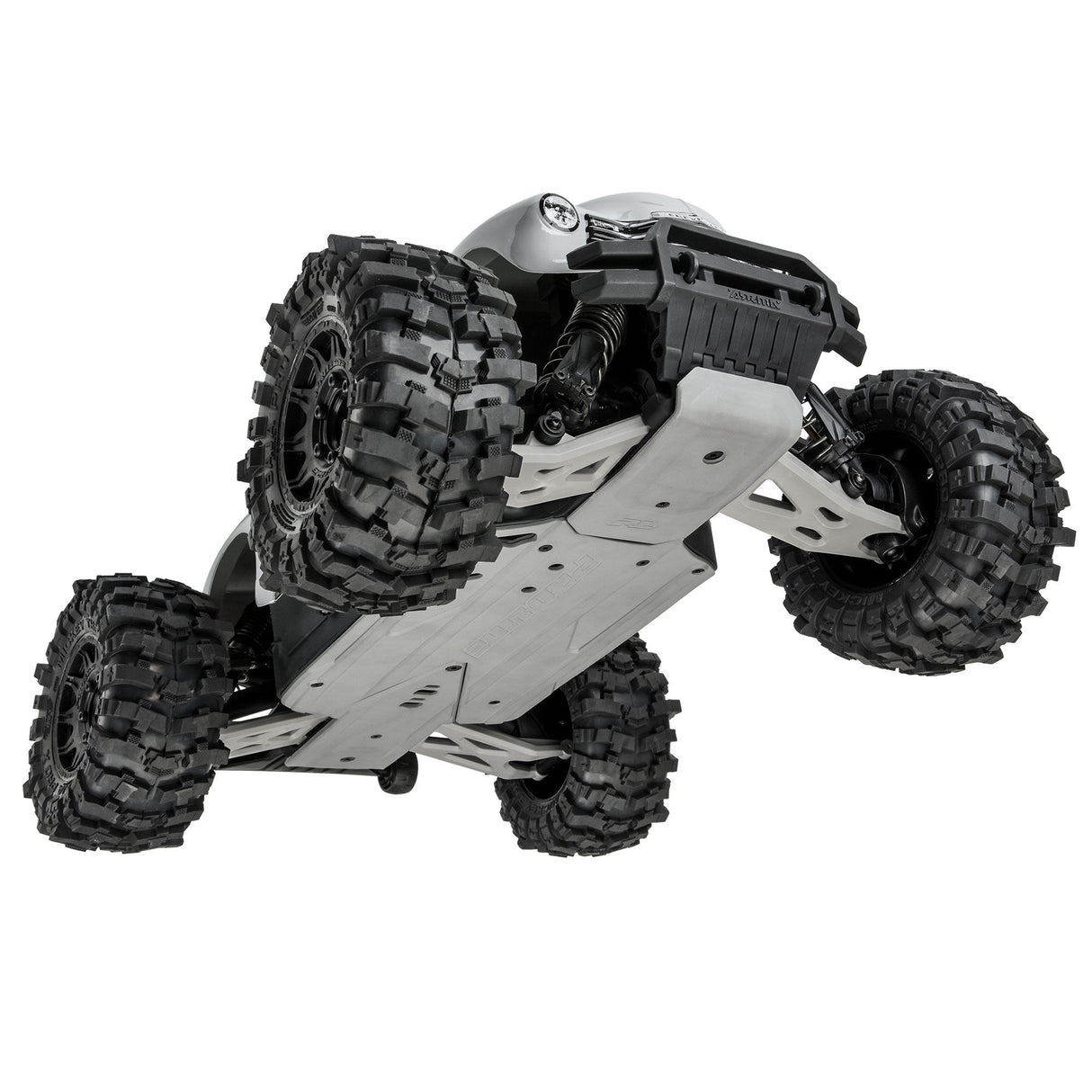 Bash Armor Chassis Protector (Stone Gray) for ARRMA 3S Short WB
