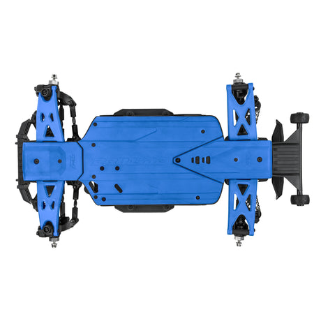 Bash Armor Chassis Protector (Blue) for ARRMA 3S Short Wheelbase
