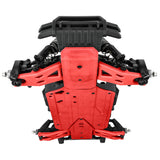 Bash Armor Chassis Protector (Red) for ARRMA 3S Short Wheelbase