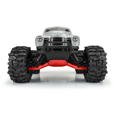 Bash Armor Front Suspension Arms (Red) for ARRMA 3S Vehicles