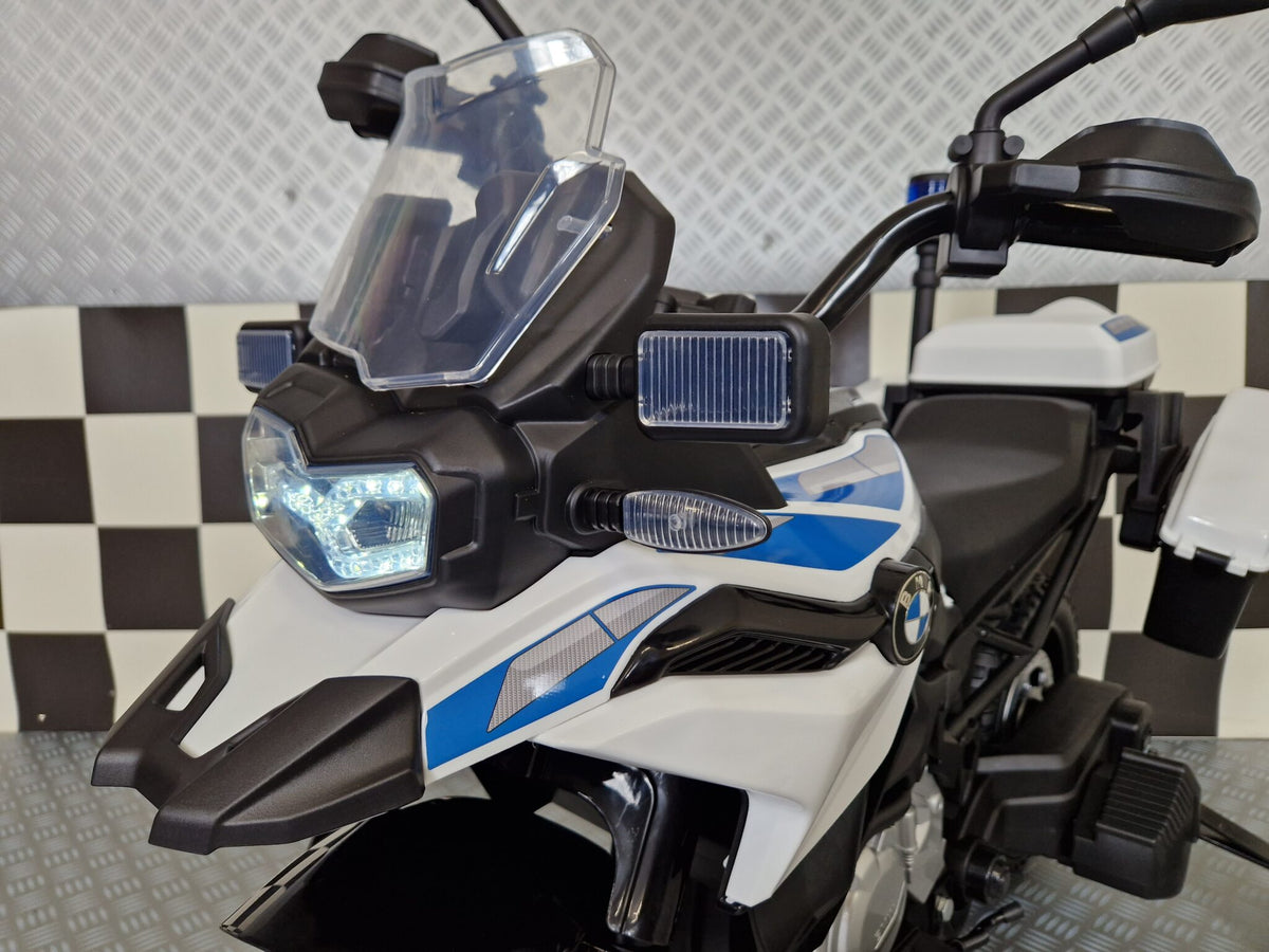 BMW F850 polismotorcykel 12V för barn