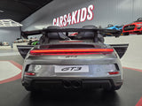 Porsche 911 24 volt GT3 børnebil metallic grå