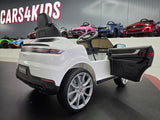 Porsche Cayenne batteri børnebil 12 volt hvid